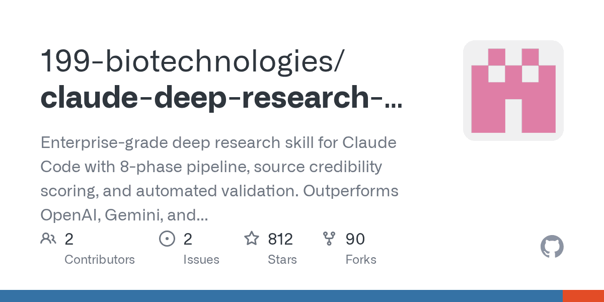 The open-source engine for enterprise-grade Claude research pipelines