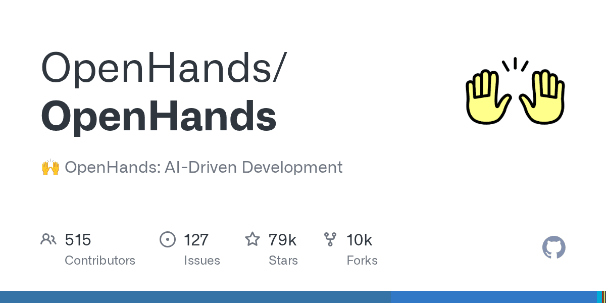 OpenHands: Code Less, Make More