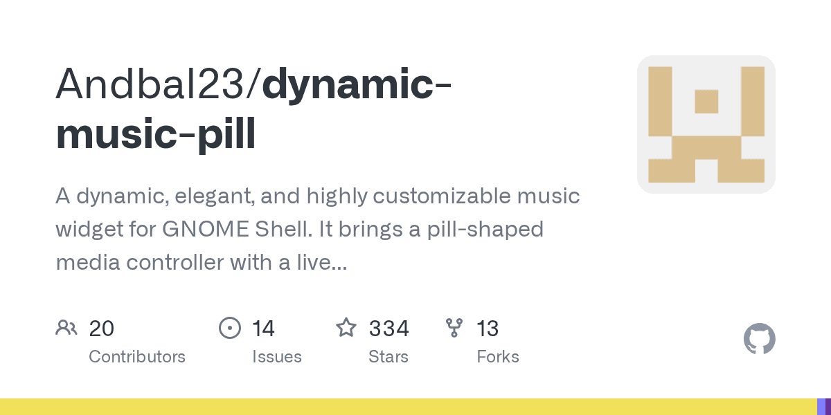 Turn your GNOME Dash into a live waveform visualizer for music