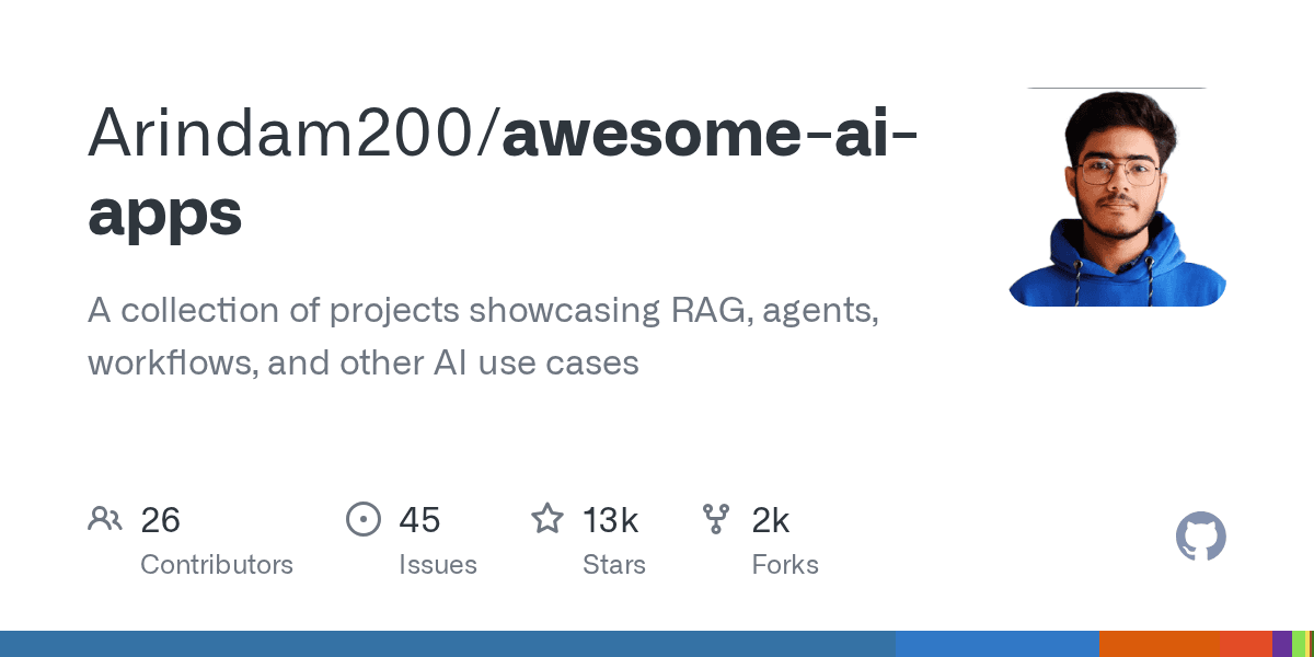 Build smart LLM agents fast: over 30+ open-source AI apps using LangChain, Llama...