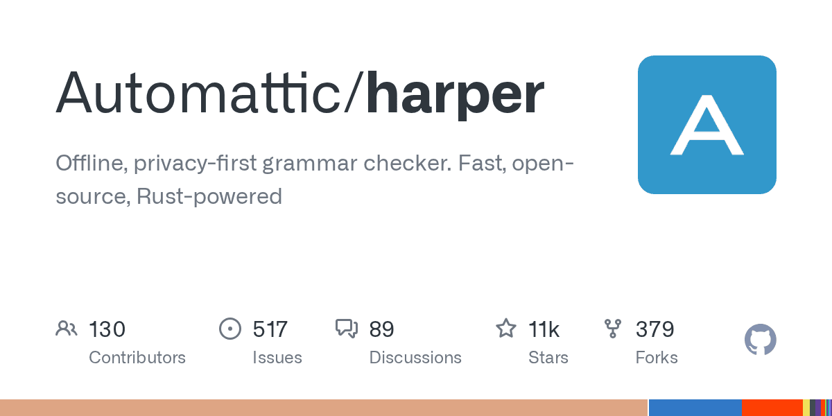 Offline, privacy-first grammar checker. Fast, open-source, Rust-powered