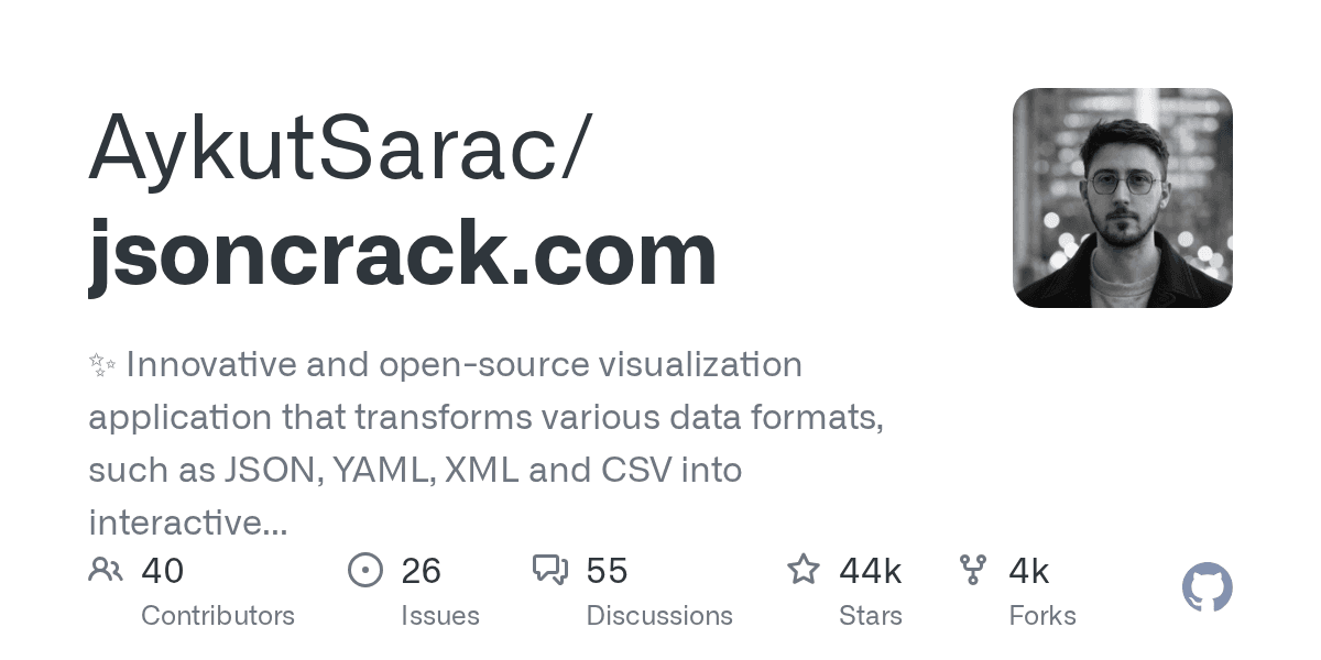 JSON data visualization tool
