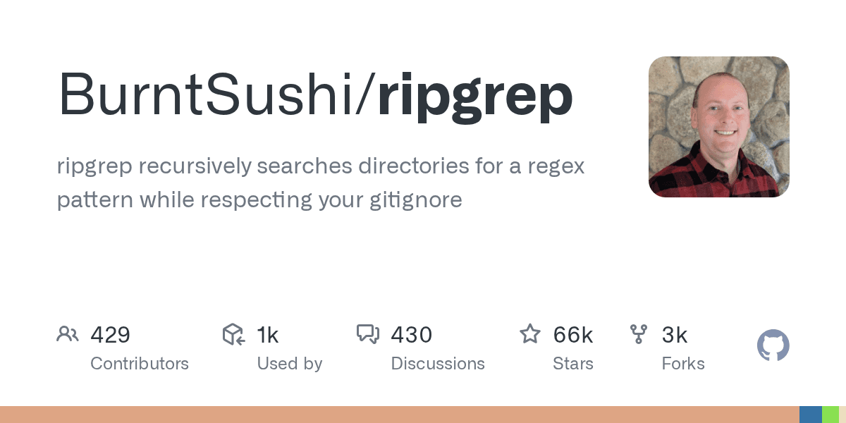 Search directories for a regex pattern while respecting your gitignore