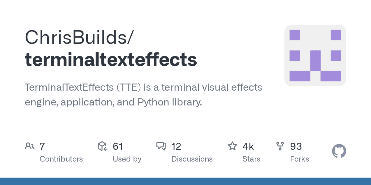 Your terminal text can rain, beam, and spiral with zero dependencies.