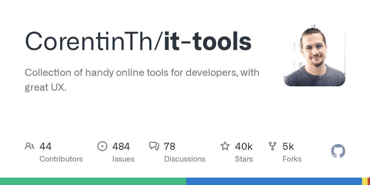 Collection of handy online tools for developers, with great UX.