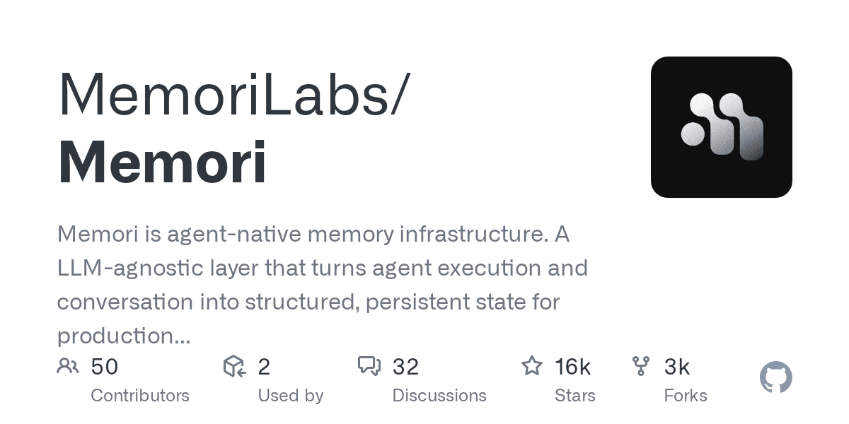 Open-Source Memory Engine for LLMs, AI Agents &amp; Multi-Agent Systems