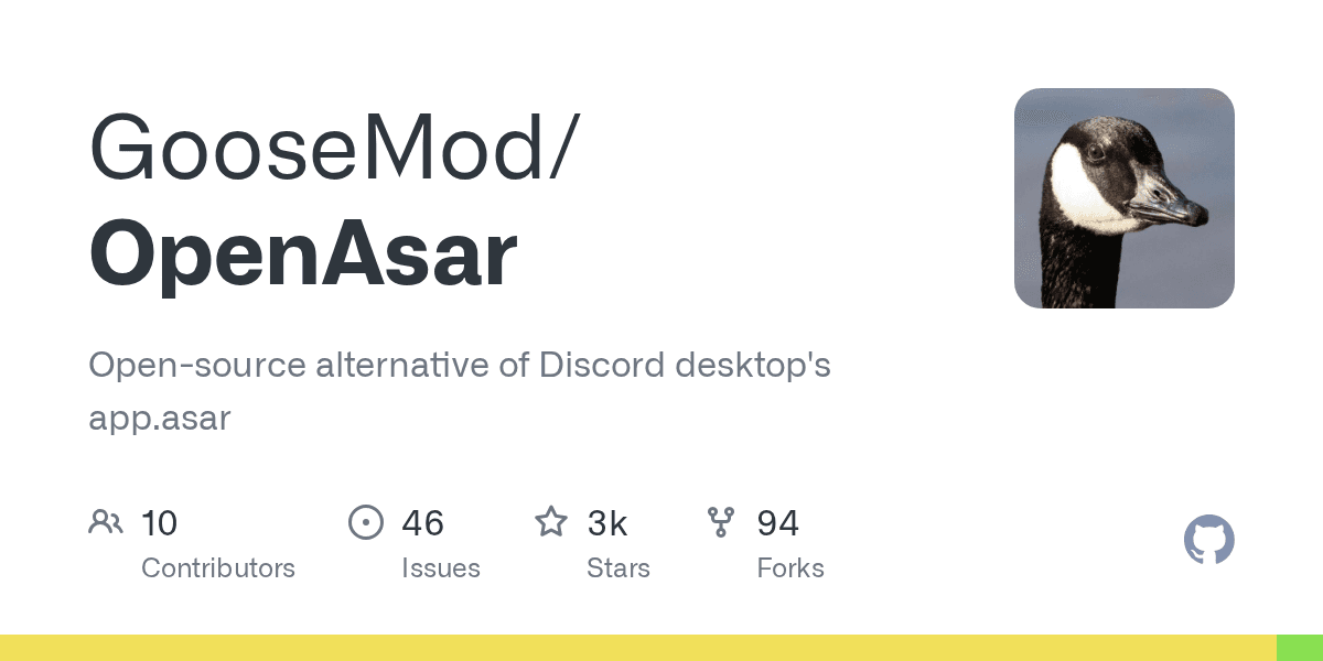 Build and customize your own Discord client with this open-source foundation