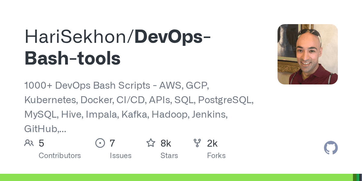 Automate DevOps workflows with 1000+ practical Bash scripts