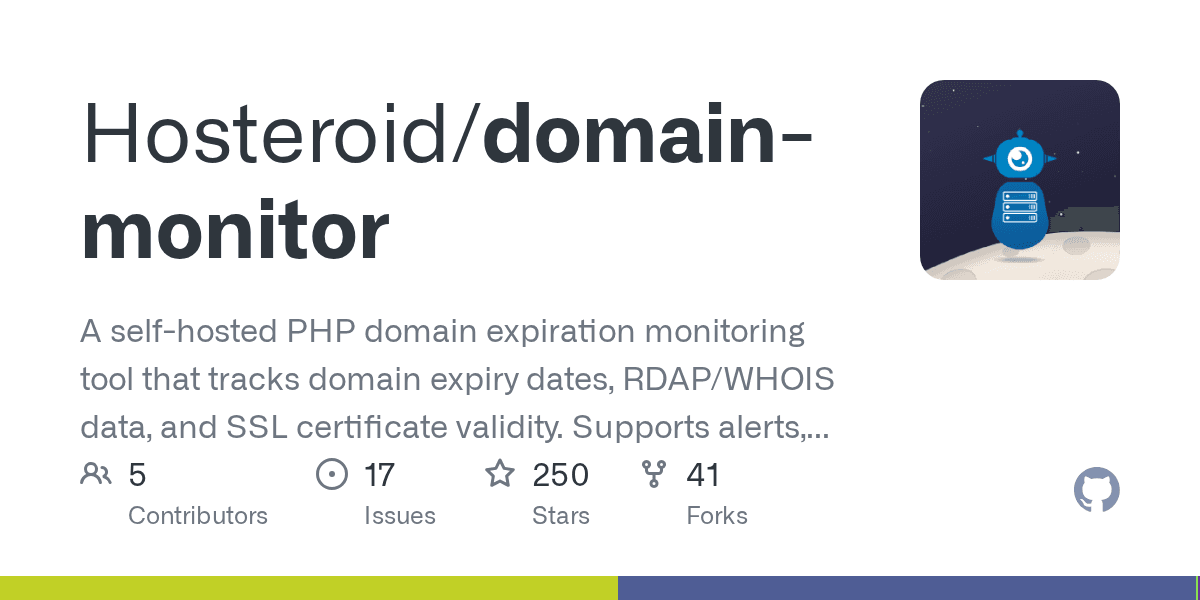 👉 Domain Monitor: Self-Hosted Domain & SSL Expiry Tracking System