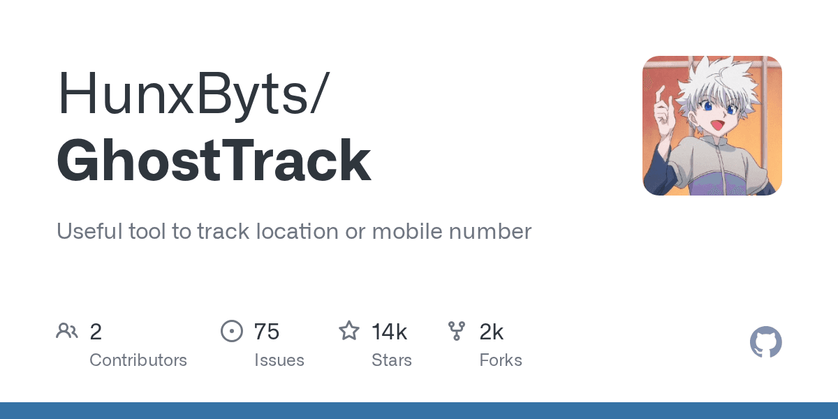 Open-source tool to track location or mobile number.