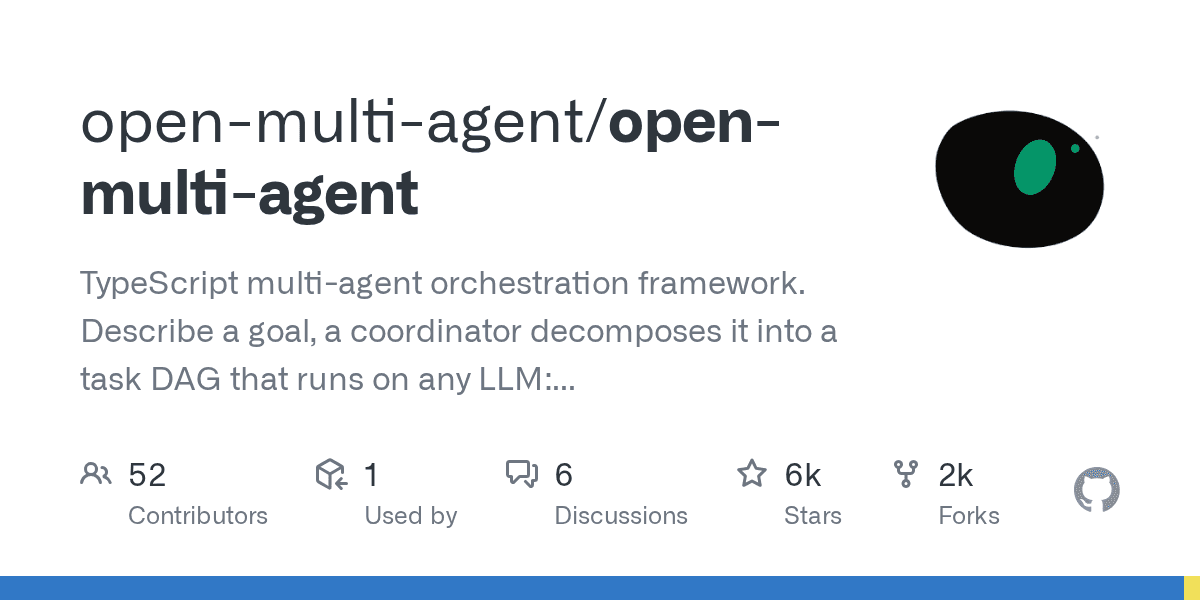 Open Multi-Agent – Build and Orchestrate Collaborative AI Agents