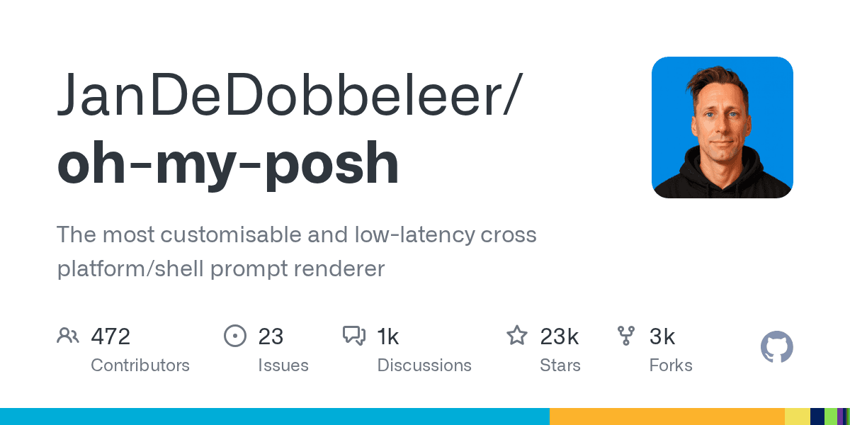 A prompt theme engine for any shell and terminal.