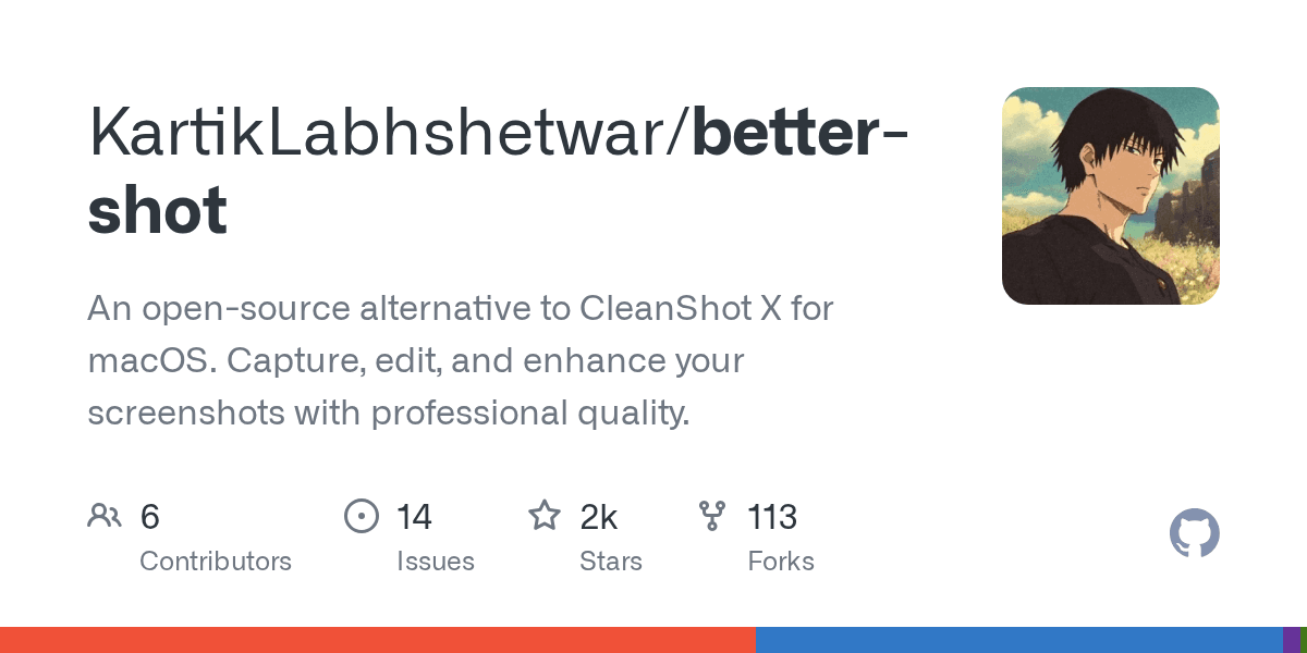 An open-source alternative to CleanShot