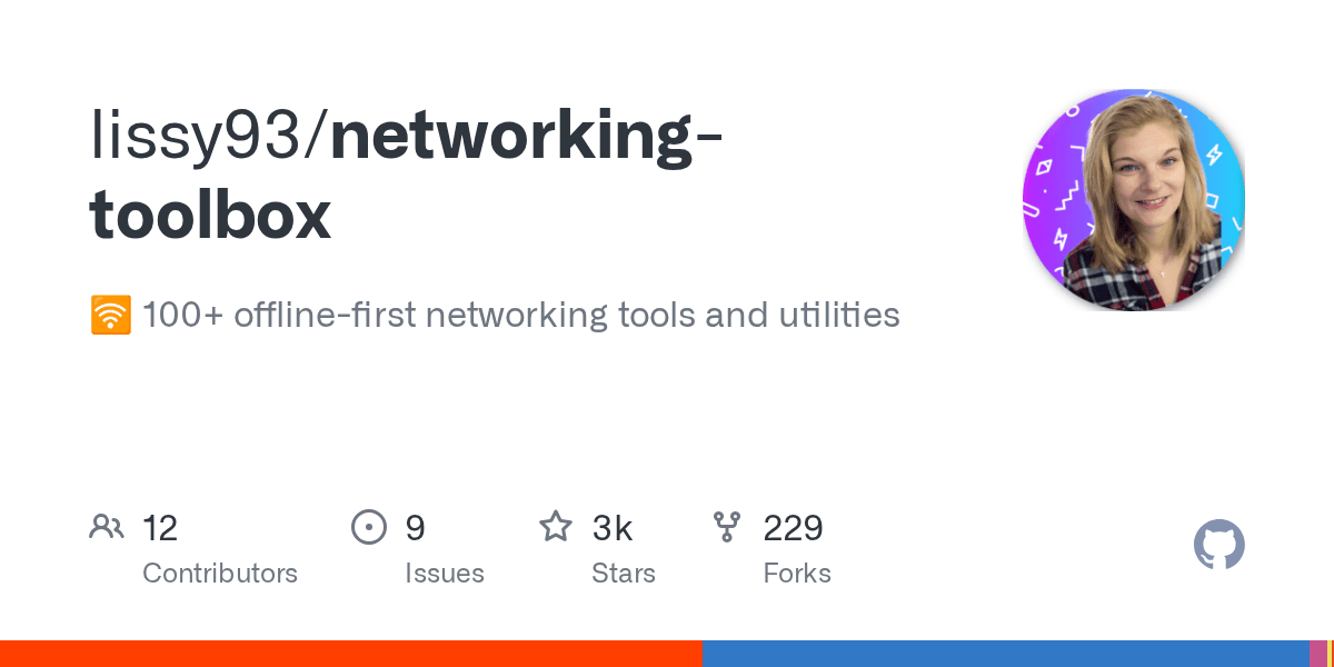 100+ offline-first networking tools and utilities