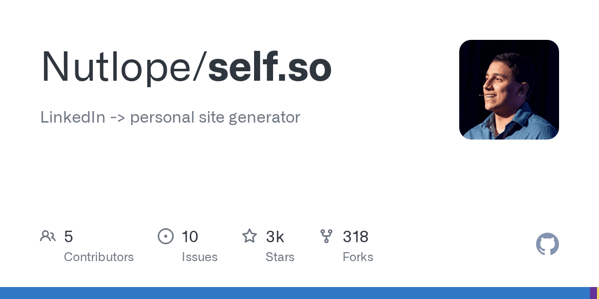 Turn your resume/LinkedIn into a professional website.