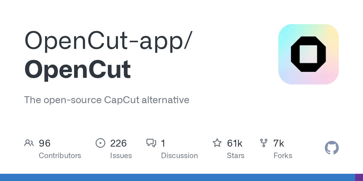 The open-source CapCut alternative