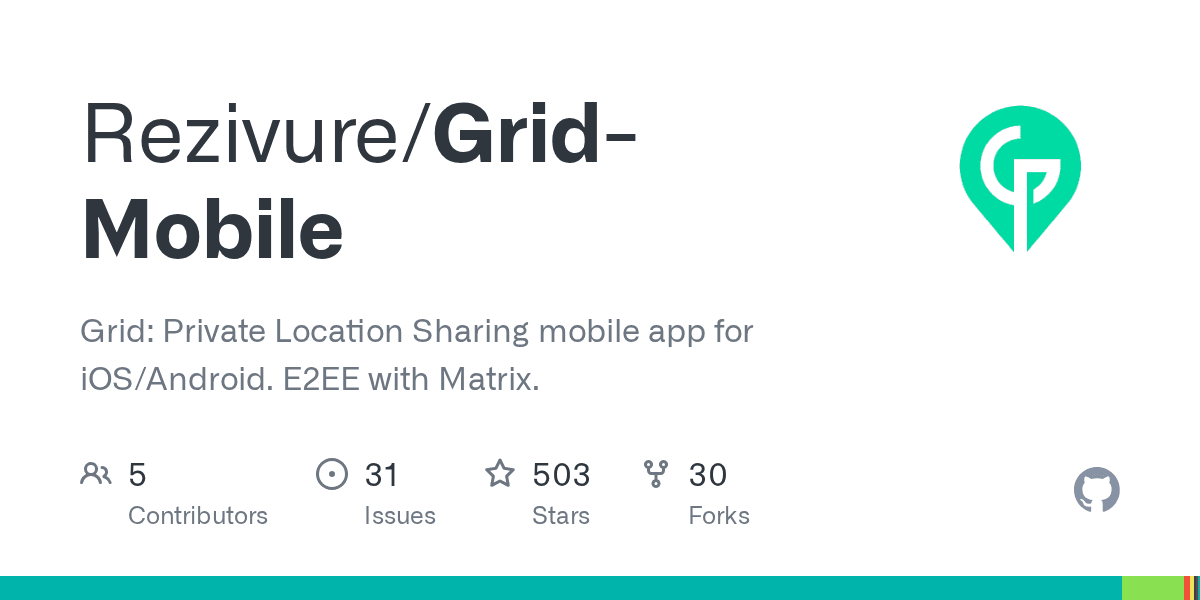Private Location Sharing mobile app for iOS/Android. E2EE with Matrix.