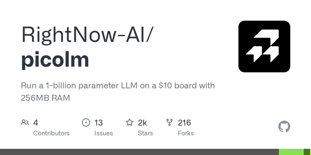 Run a one billion parameter LLM on a ten dollar board