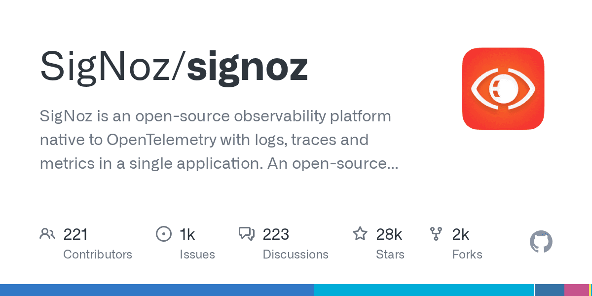 The open-source observability platform that replaces DataDog and NewRelic.