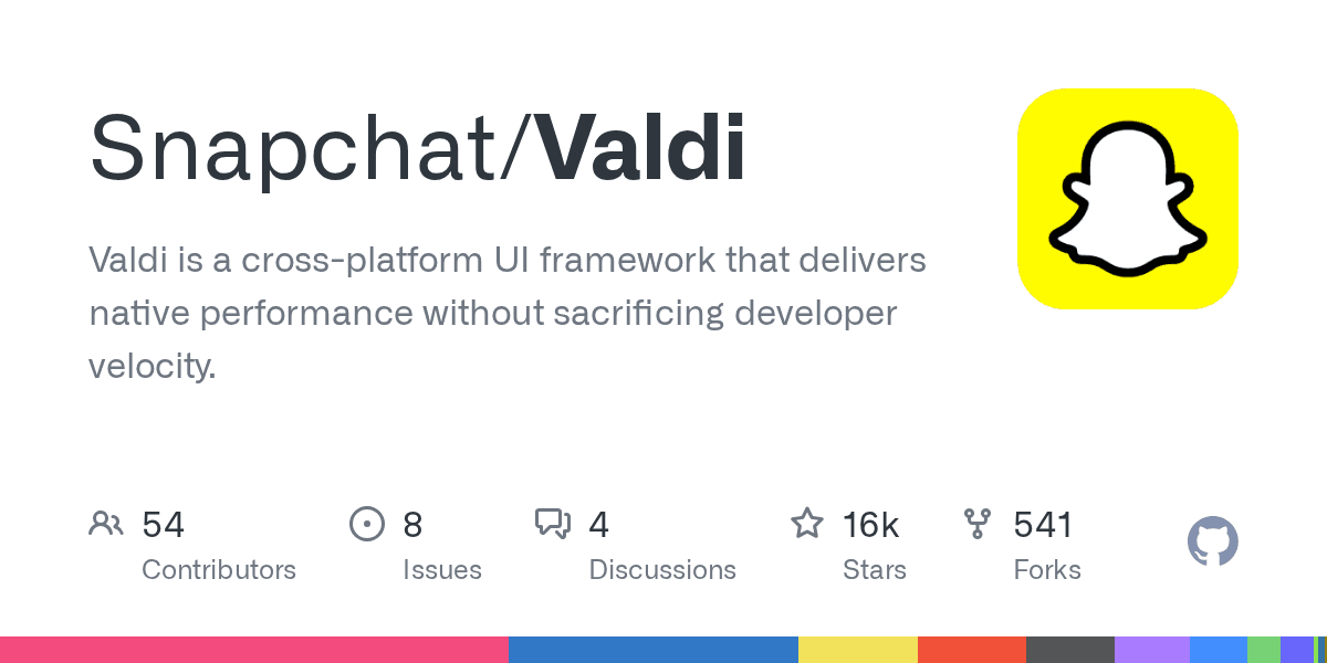 UI Framework from Snapchat