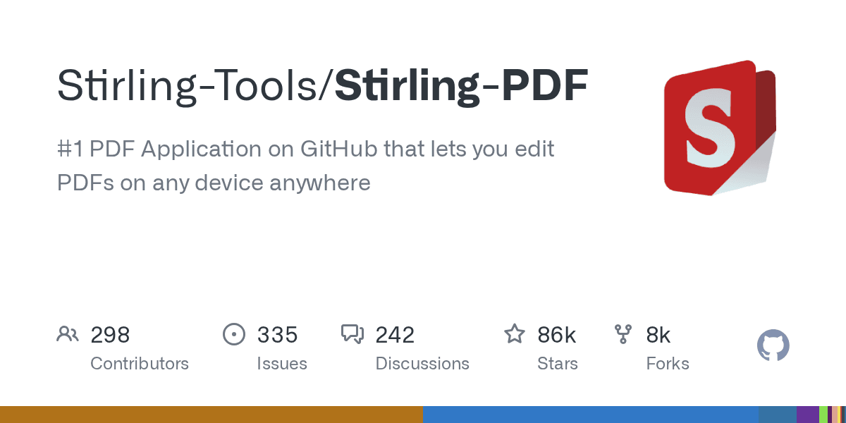 A powerful, self-hosted PDF toolkit for every document need.