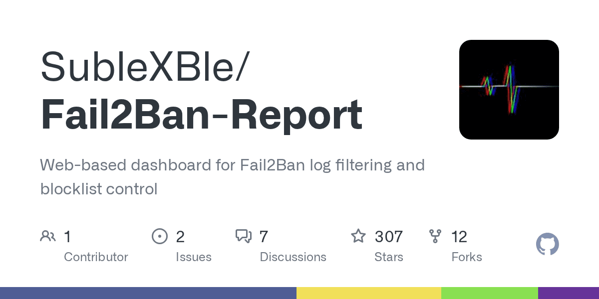 Web-based dashboard for Fail2Ban log filtering and blocklist control