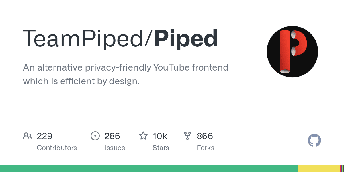 The open-source frontend to watch YouTube without tracking