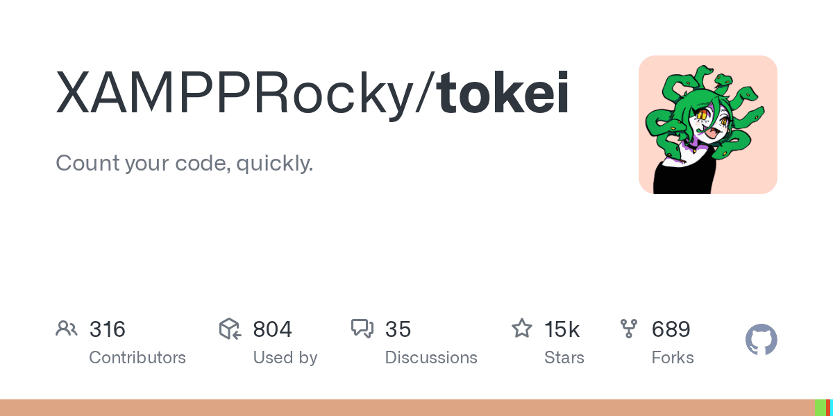 Count your code, quickly.