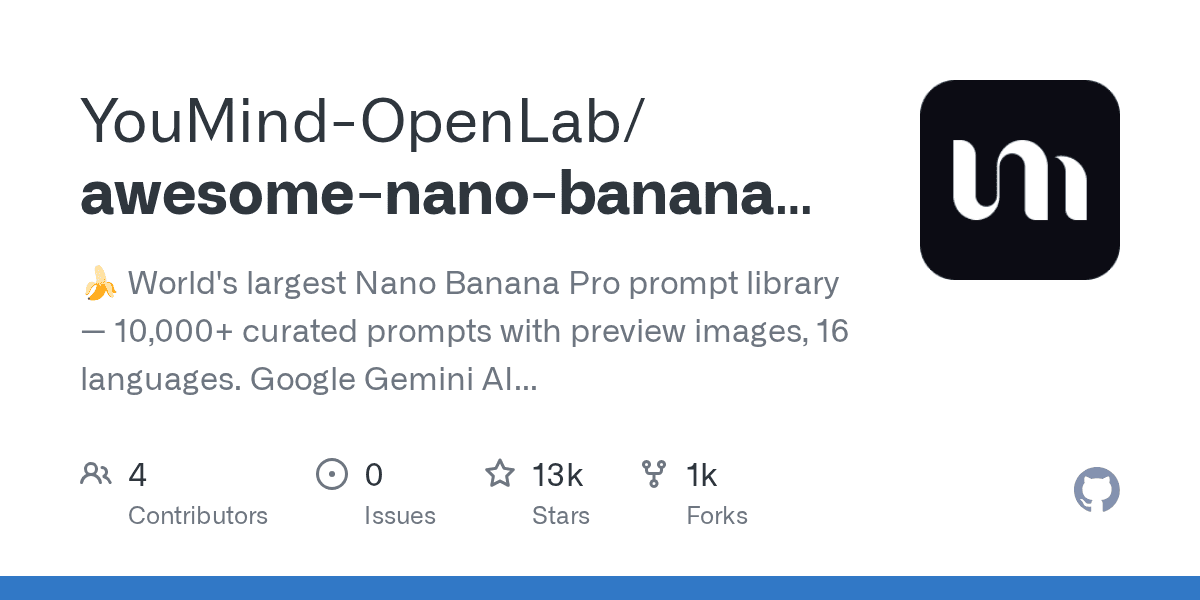 500+ selected Nano Banana Pro prompts with images, multilingual support, and ins...