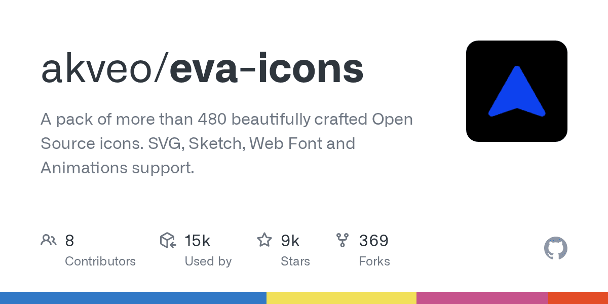 Build modern interfaces with over 480 open source icons