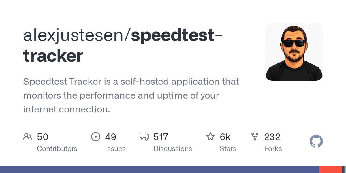 Speedtest Tracker is a self-hosted application that monitors the performance and...