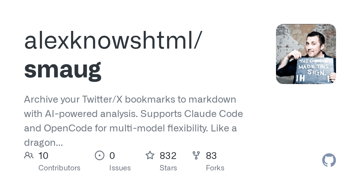 Archive your Twitter/X bookmarks to markdown automatically