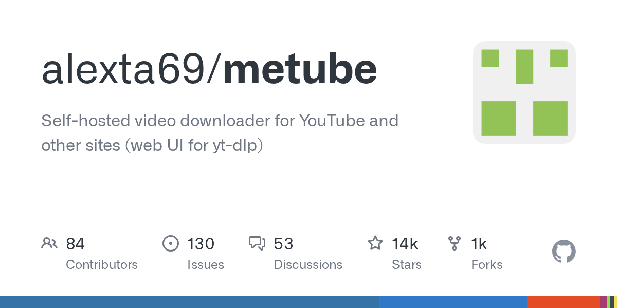 A self-hosted, web-based downloader for YouTube and more.
