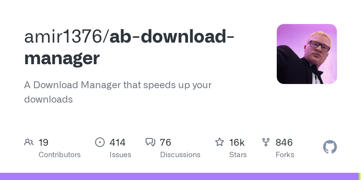 A Download Manager that speeds up your downloads.