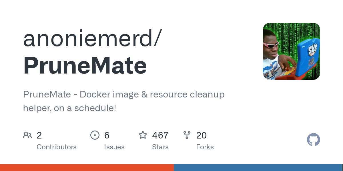 Docker image & resource cleanup helper, on a schedule.