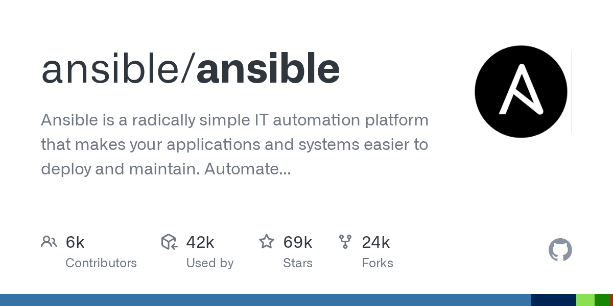 Radically simple IT automation. Agentless configuration management, app deployme...