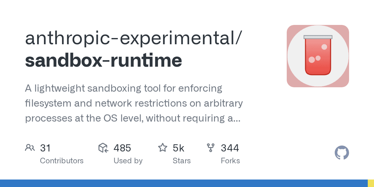 A lightweight sandboxing tool for enforcing filesystem and network restrictions ...