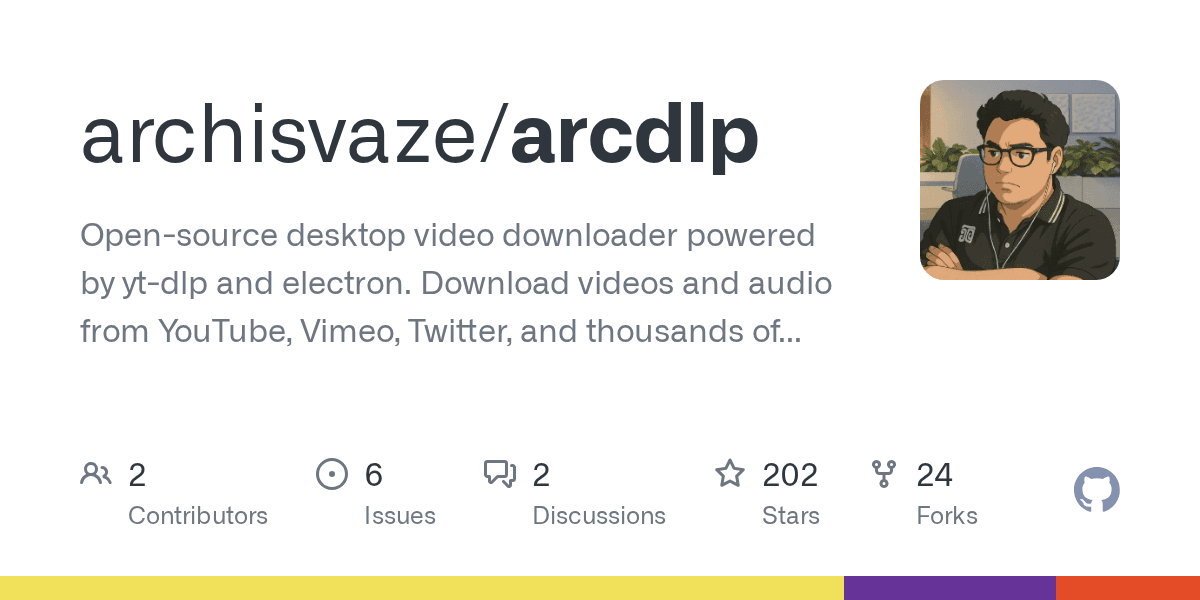 The definitive open-source tool for downloading videos and audio on desktop