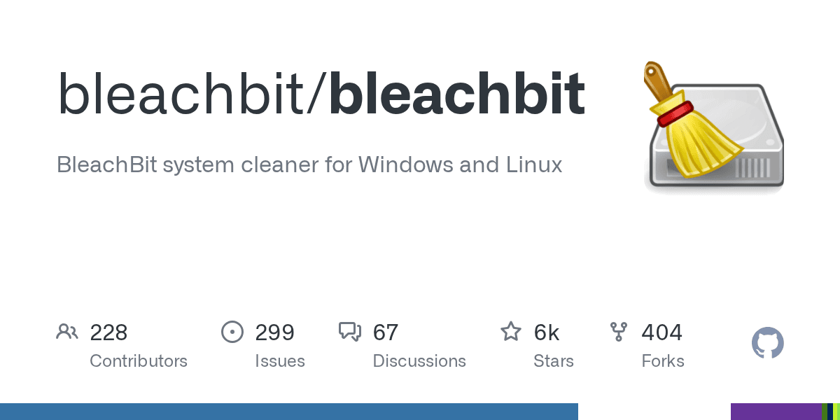 Open-source system cleaner for Windows and Linux