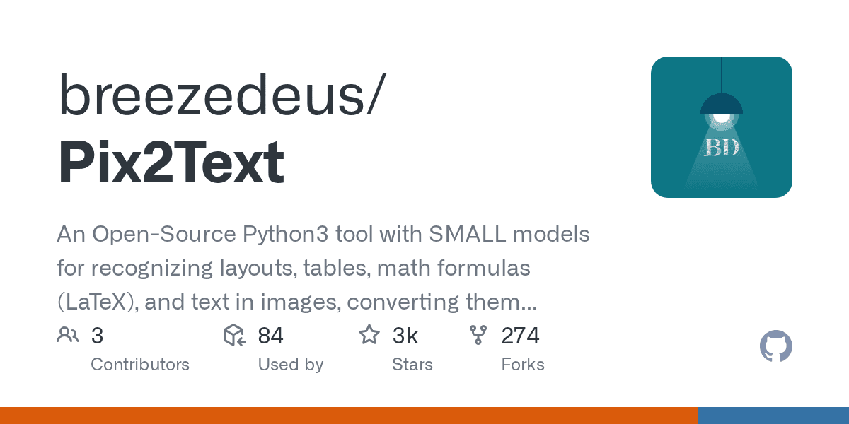 Turn any screenshot into clean Markdown and LaTeX automatically