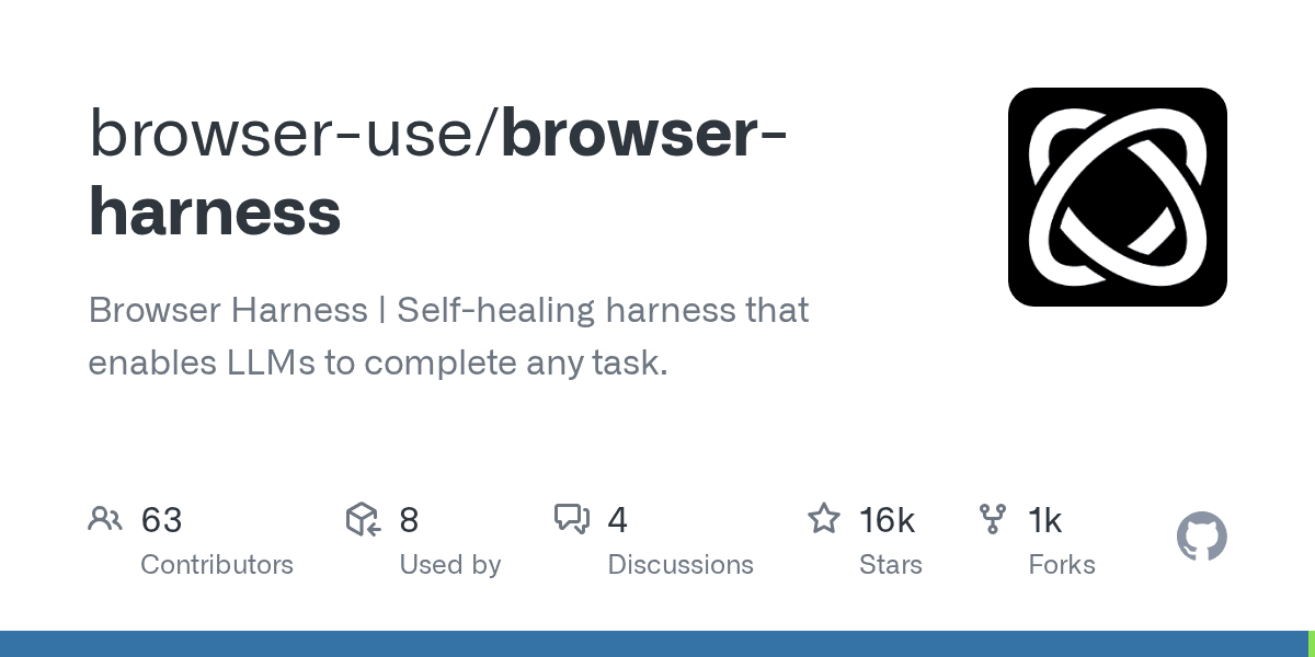 A single harness to let LLMs navigate and complete any web task