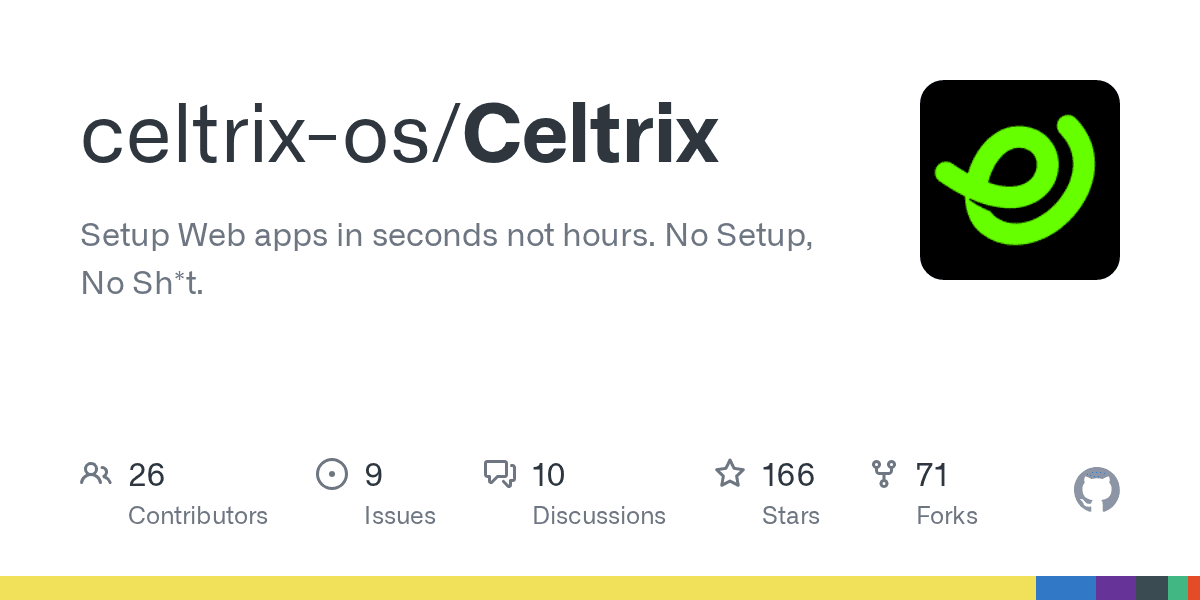 Setup web apps in seconds with zero configuration required