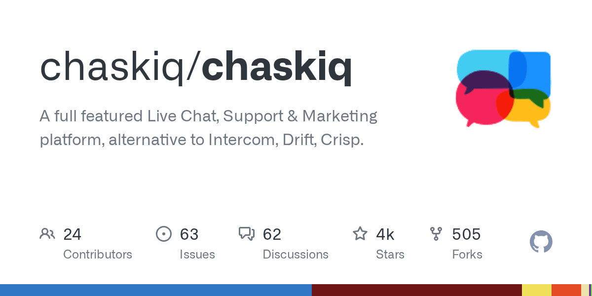 The open-source engine for live chat and customer support platforms