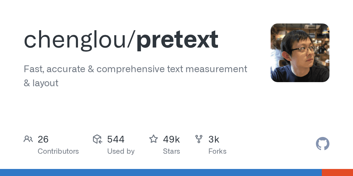 Fast, accurate & comprehensive text measurement & layout