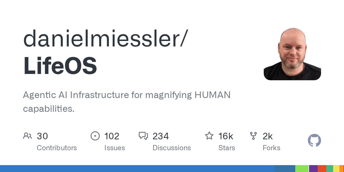 Personal AI Infrastructure for upgrading humans.