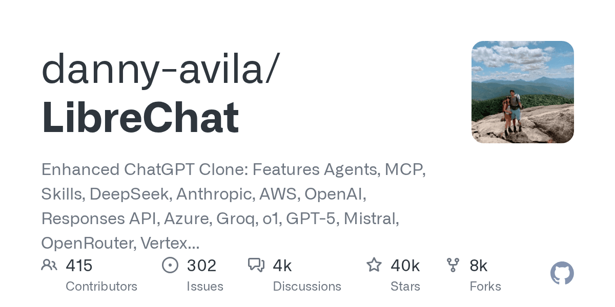 Enhanced ChatGPT Clone: Features Agents, DeepSeek, o1, GPT-4o, Mistral, OpenRout...