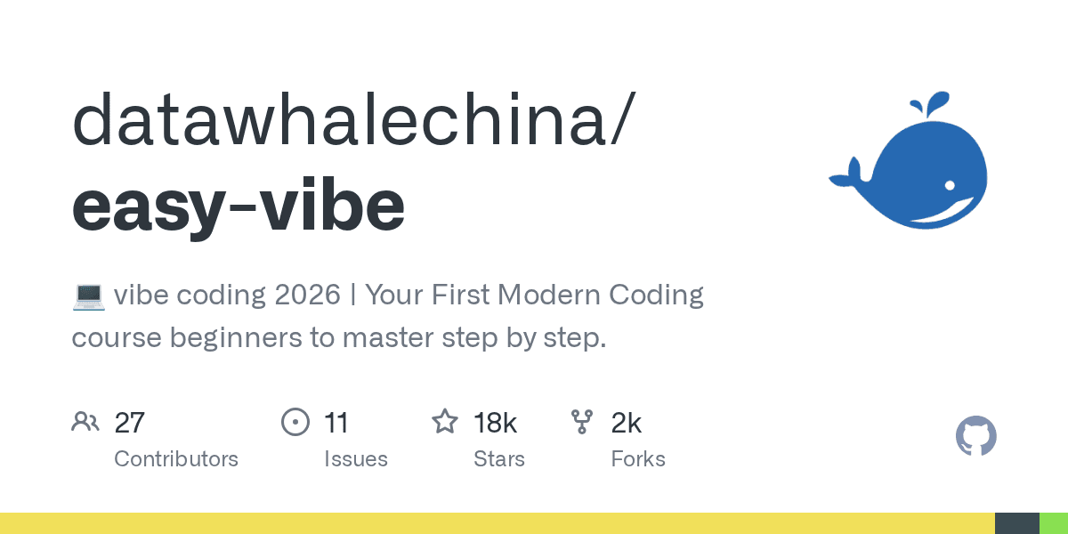 Learn Vibe Coding from zero to one with AI and full-stack tutorials