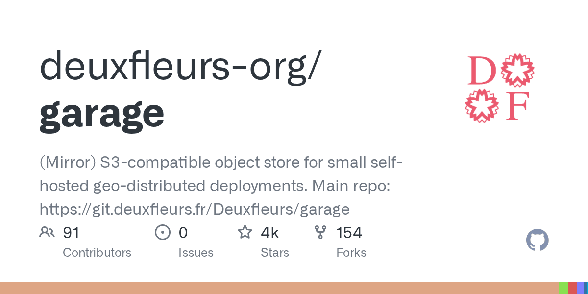 Scale your storage needs with a simple, self-hosted S3 alternative