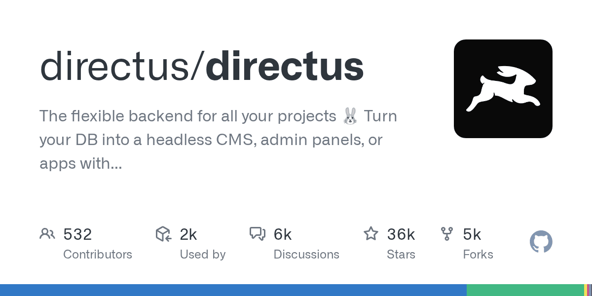 Turns any SQL database into a headless CMS with instant REST/GraphQL APIs, admin...