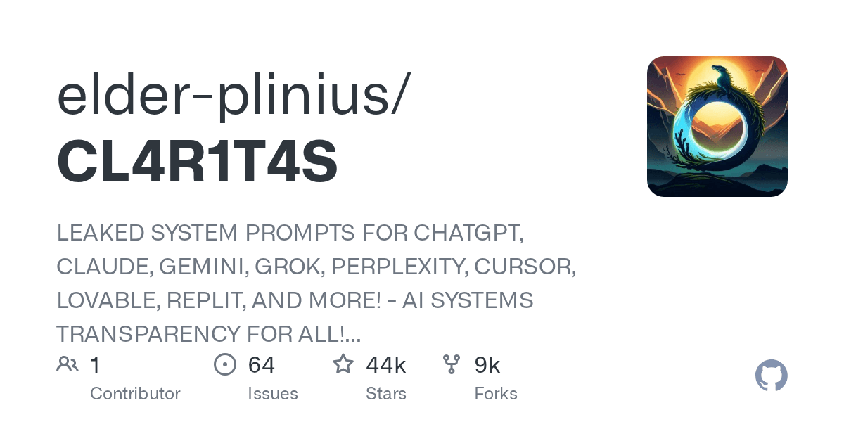 Billions worth of system prompts are exposed in a single repo.